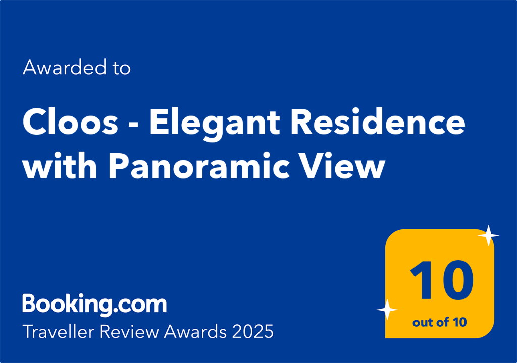 Booking.com Traveller Review Awards 2025 - Cloos Residence Brașov (Nota 10 / 10)
