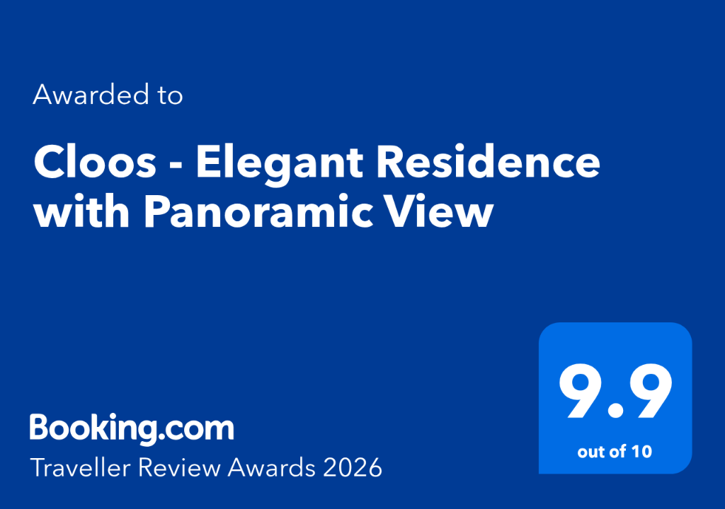 Booking.com Traveller Review Awards 2026 - Cloos Residence Brașov (Nota 9.9 / 10)